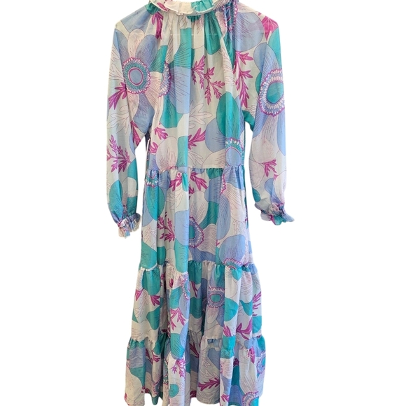 J. Marie Boutique Floral Maxi Dress NEW - Picture 5 of 8
